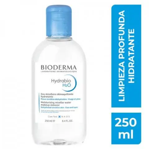 Farmacias del Ahorro, Bioderma Hydrabio H2O Agua Micelar para piel  deshidratada, 250 ml