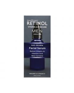 RETINOL MEN Anti-Wrinkle Facial Serum 1 Fl. Oz. 30 mL