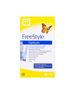 FreeStyle Optium Neo tiras de prueba de glucosa 50 piezas
