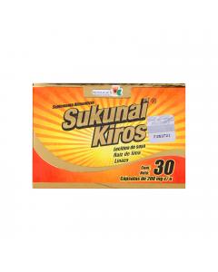 Imagen del medicamento Sukunai Kiros oral 30 capsulas