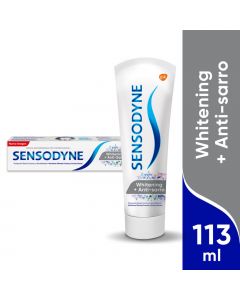 Pasta dental sensodyne anti sarro whitening  113 g 