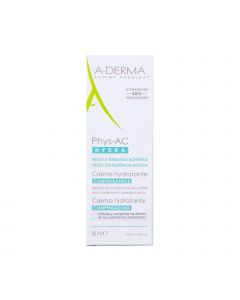 A-derma phys-ac crema hidratante facial para piel con tendencia acneica