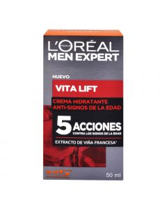 Crema Facial L'Oréal Men Expert Anti Signos de la Edad de 50 ml