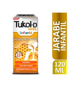 Tukol-D jarabe infantil miel 120 ml 