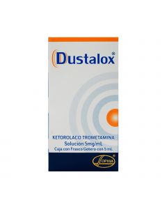Dustalox oftalmico gotas 5 mg 5 ml   