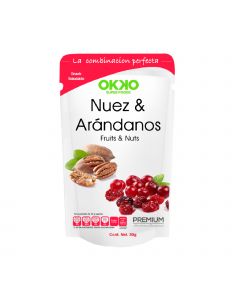 Okko super foods nuez-arandanos 50 g 