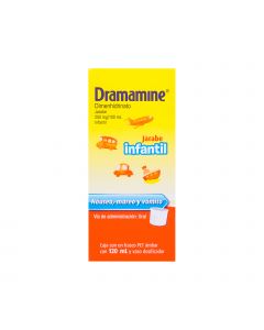 Imagen del medicamento Antimareo DRAMAMINE Jarabe Infantil 120 ml