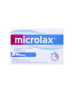 Imagen del medicamento Laxante MICROLAX Enemas 4 piezas 90 mg