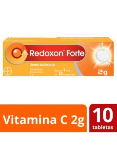 Redoxon forte 2 g oral 10 comprimidos eferv        