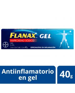 Flanax gel analgã©sico antiinflamatorio gel 40g
