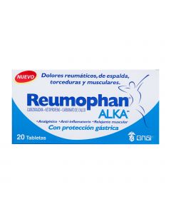 Imagen del medicamento Reumophan Alka PROTEC Gastrica oral 20 tabletas