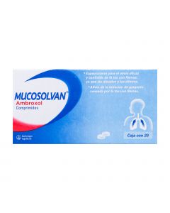 Imagen del medicamento Mucosolvan 30 mg oral 20 comprimidos