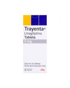 Trayenta 5 mg oral 10 tabletas   