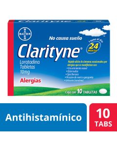Clarityne antialã©rgico 10 tabletas