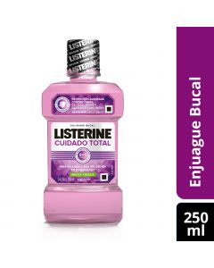 Antiseptico listerine total care 250 ml  botella  