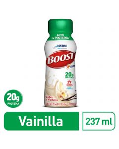 Suplemento Alimenticio BOOST® Alto en Proteína, Sabor Vainilla 237 ml