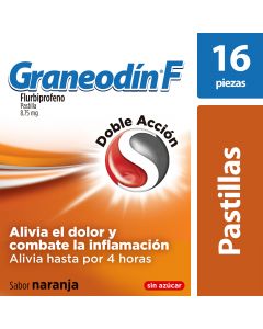 Graneodin f naranja  c/16 tabletas 