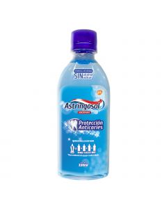 Enjuague bucal astringosol protec anticaries 220  ml botella  
