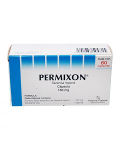 Imagen del medicamento Permixon 160 Mg. Oral 60 Capsulas