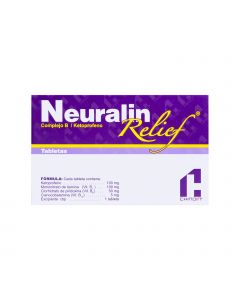 Imagen del medicamento Neuralin relief oral 20 tabletas