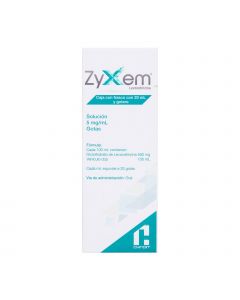 Imagen del medicamento Zyxem 5 mg/ ml gotas 20 ml