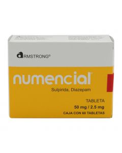 Numencial 50/2.5 mg oral 60 cpr c2   
