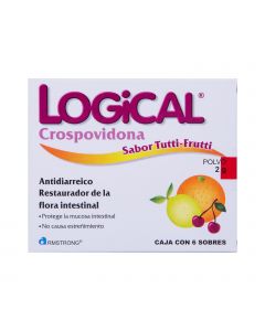 Imagen del medicamento Logical tuttifrutti 2 g polvo oral 6 sobres