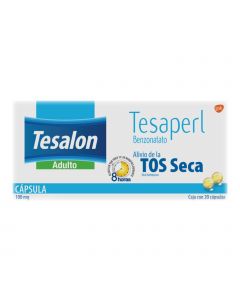 Tesalon 100 mg oral 20 perlas   