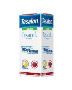 Imagen del medicamento Jarabe Tesalon Tesacof Adultos Bromhexina 160 mg Tos con Flema