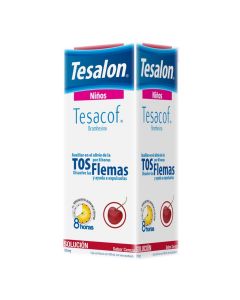 Imagen del medicamento Jarabe Tesalon Tesacof Niños Bromhexina 80 mg Tos con Flema