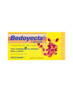 Bedoyecta oral 30 capsulas gel