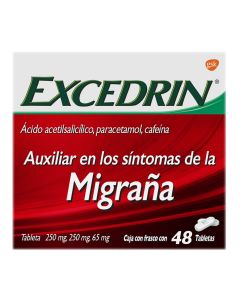 Excedrin Migraña 48 tabletas