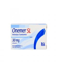 Onemer 30 mg 6 tabletas Sublingual 