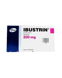 Imagen del medicamento Ibustrin 200 Mg. Oral 30 Tabletas