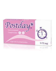 Postday 0.75 mg 2 comprimidos