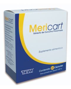 Mericart 500 mg suplemento alimenticio 60 cápsulas   