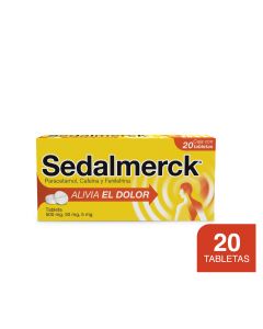 Sedalmerck 20 tabletas