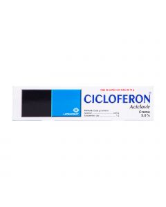 Imagen del medicamento Cicloferon 5% con 10 gr