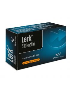 Imagen del medicamento Lerk 50 mg con 10 comprimidos