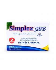 Simplex Pro tabletas con 60