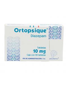 Ortopsique 10 mg oral 20 tabletas c2  