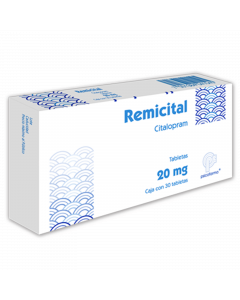 Imagen del medicamento Remicital 20 Mg. Oral 30 Tabletas