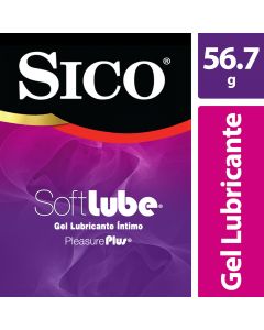 Lubricante Íntimo Sico Softlube Pleasure Plus, 56.7 g