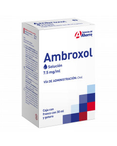 Imagen del medicamento Marca del Ahorro  Ambroxol 7.5 mg/1ml   oral 30 ml  gotas
