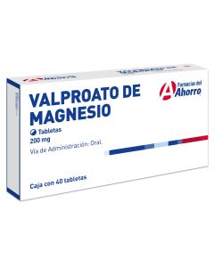 Marca del ahorro valproato magnesio 200mg oral 40tabletas  