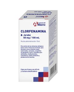 Marca del ahorro clorfenamina 0.5 mg oral 60 ml jbe   