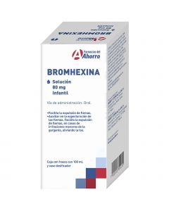 Marca del ahorro bromhexina 80 mg oral inf 100ml sol  