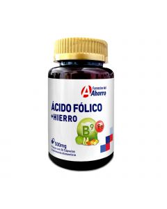 Marca del ahorro acido folico/hierro oral 30 tabletas    