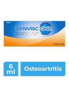 Synvisc one 8mg/ml jeringa con 6 ml