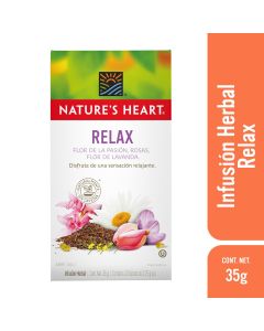 NATURES HEART RELAX RELAJANTE 20 SOBS